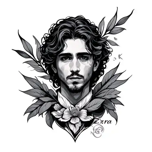 Ezra tattoo design idea