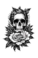nothing lasts forever tattoo design idea