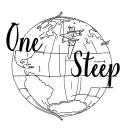 "One Step" in the globe will be aeroplane, waves, compass and One Step subtitle, will be beautiful and nice  tattoo design idea