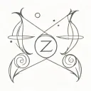 pisces and libra   tattoo design idea