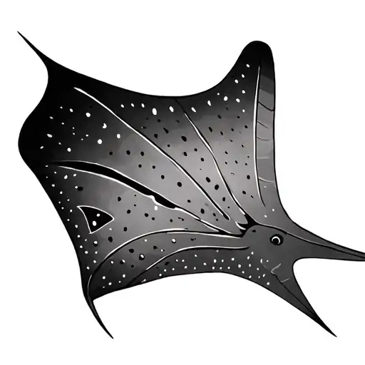 Eagle Ray tattoo design idea