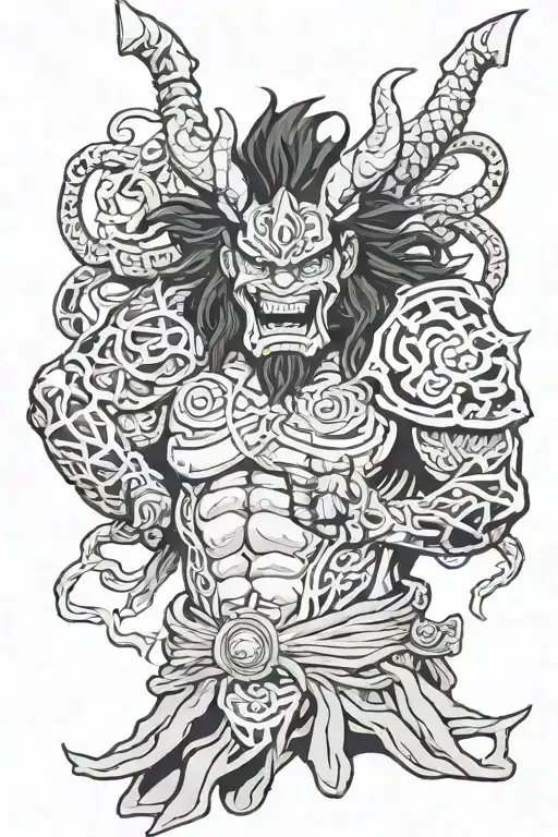 kaido tattoo design idea