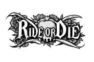 ride or die " wrote tattoo design idea