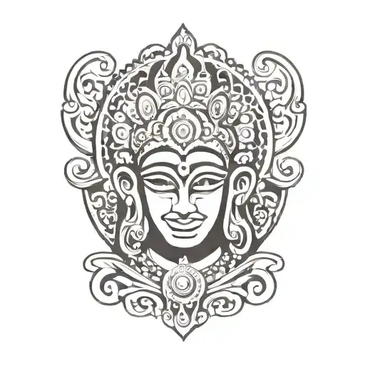 murugan tattoo design idea