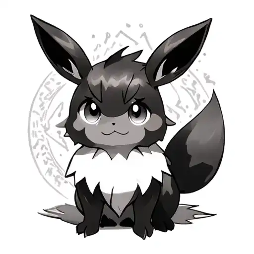 Eevee tattoo design idea