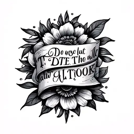 Bible Scripture tattoo design idea