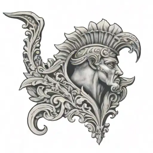 SPQR tattoo design idea