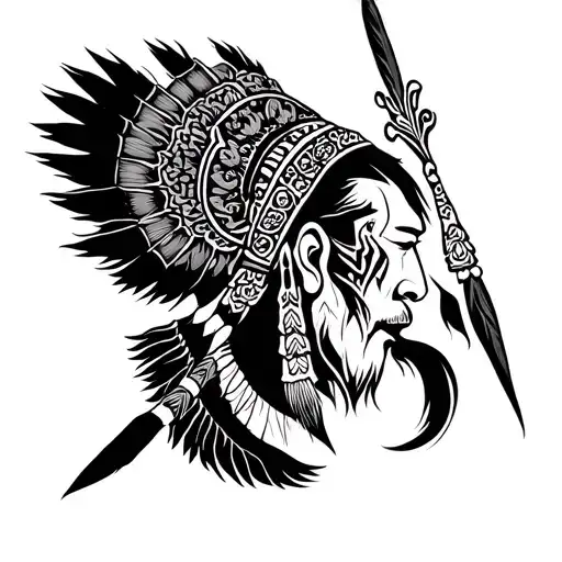 Hmong Shaman tattoo design idea
