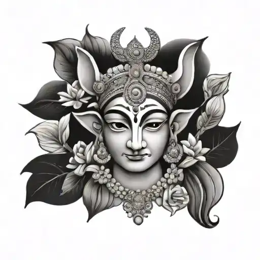 Hare Krishna Hare Ram tattoo design idea