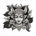 Hare Krishna Hare Ram tattoo design idea