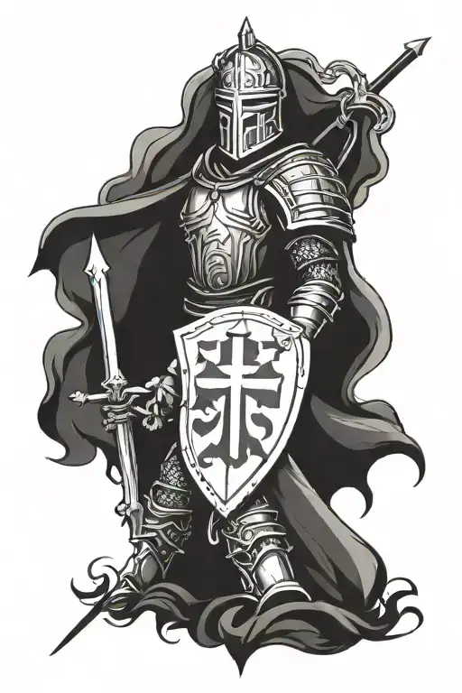 crusaders tattoo design idea