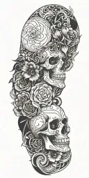 blackout tattoo tattoo design idea