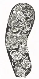 blackout tattoo tattoo design idea