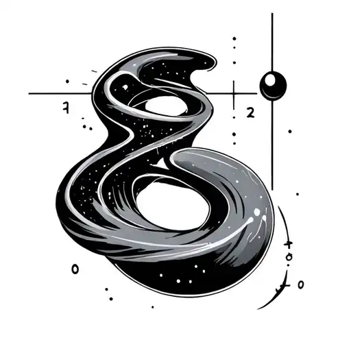 physics science tattoo design idea