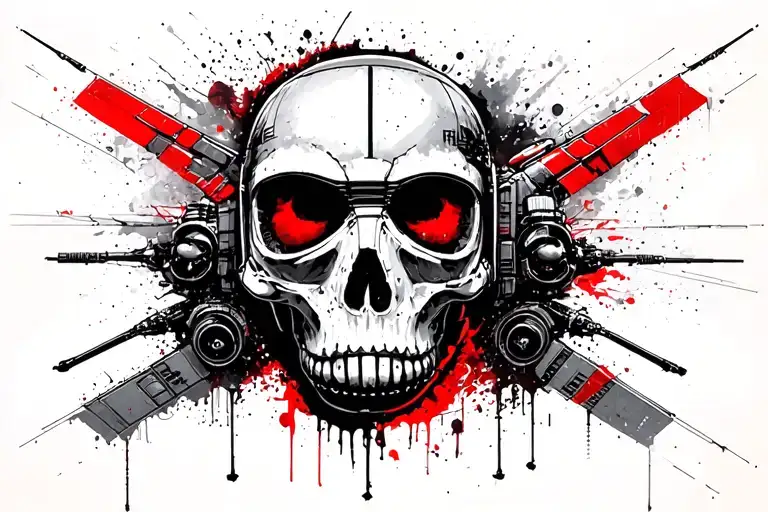 X-Wing, Skull, Red 5, Luke Skywalker, helmet, tattoo design idea