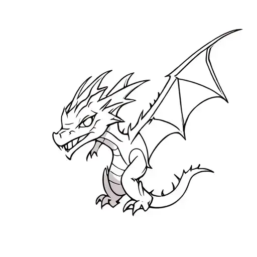 toothless dragon cute tattoo from how to train your dragon and make it as realistic as its in the movie tattoo design idea
