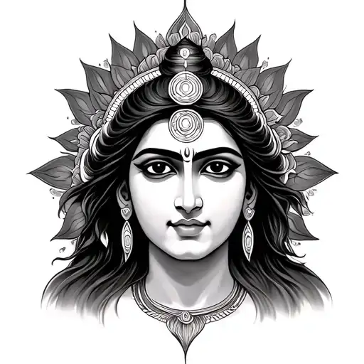 Sudarshan chakra tattoo design idea