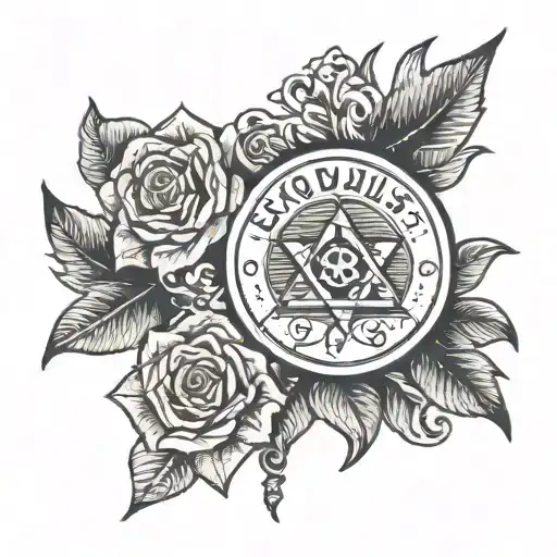 Exodus 14 14 tattoo design idea