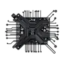 Circuit Board tattoo design idea