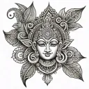 Hindu tattoo design idea