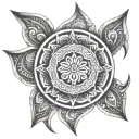 Hindu tattoo design idea