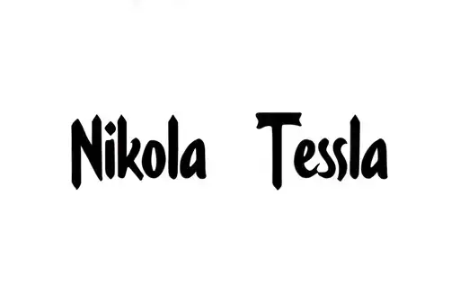 "Nikola Tesla" tattoo design idea