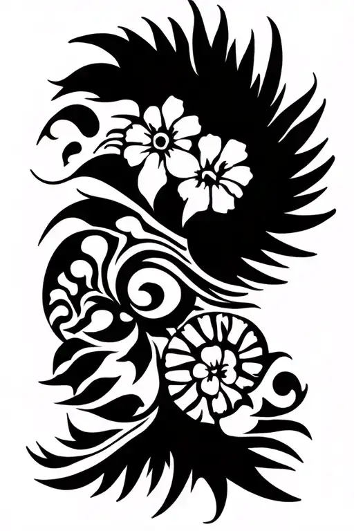 Hawaii tattoo design idea