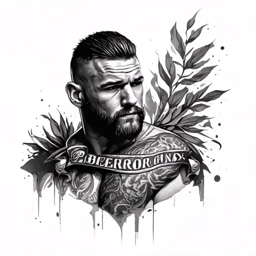 Mcgregor Back tattoo design idea