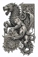 game of thrones tattoo design idea