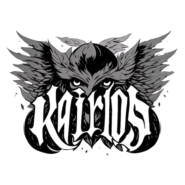 "Kairos" Greek Kairos tattoo design idea