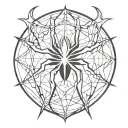Spider Hunter x Hunter Chrollo spider tattoo tattoo design idea