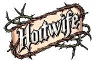 "Hotwife" barb wire and thorns intertwined tattoo design idea