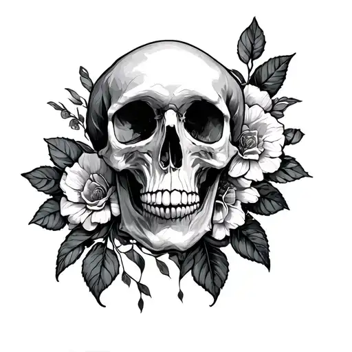 Memento Vivere Memento Mori tattoo design idea
