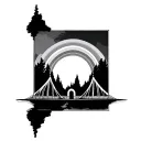 Rainbow Bridge tattoo design idea