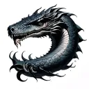 Leviathan tattoo design idea