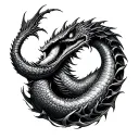 Leviathan tattoo design idea