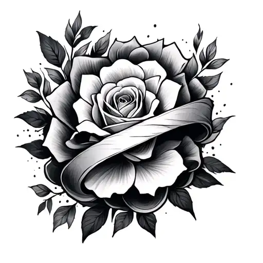 Wrap Around Ankle tattoo design idea