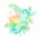 Opal tattoo design idea