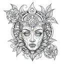 empath protection  tattoo design idea