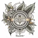 sobriety date january 2  tattoo design idea
