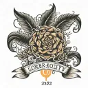 sobriety date january 2  tattoo design idea