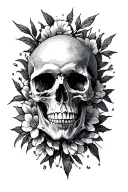 memento Mori Memento Vivere tattoo design idea