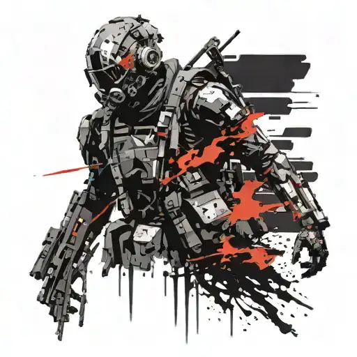 death stranding tattoo design idea