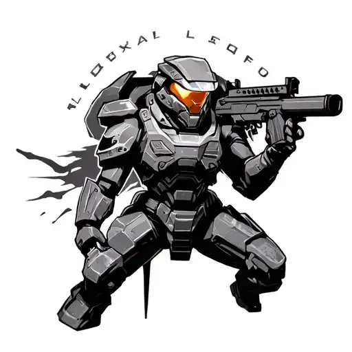 halo and league of legends and apex legends and gaming tattoo design idea