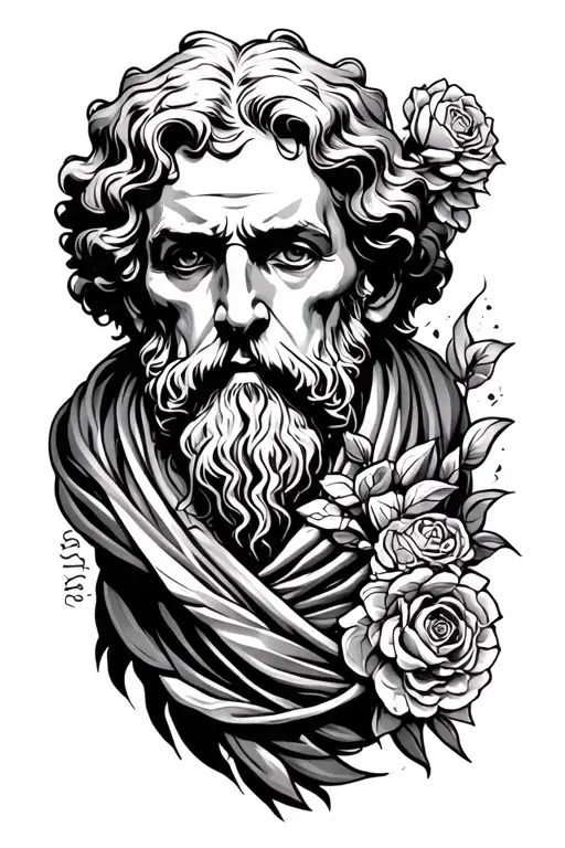 st Luke physician tattoo design idea