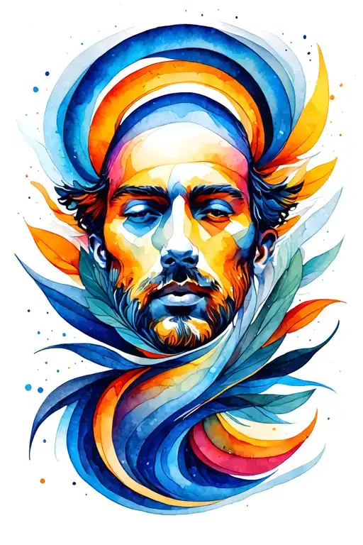 Abstract. lines that point a ways we imagine.travel, thin lines. Vitruvio Men, discover, fibonacci sequence tattoo design idea