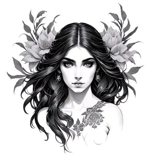 Circe tattoo design idea