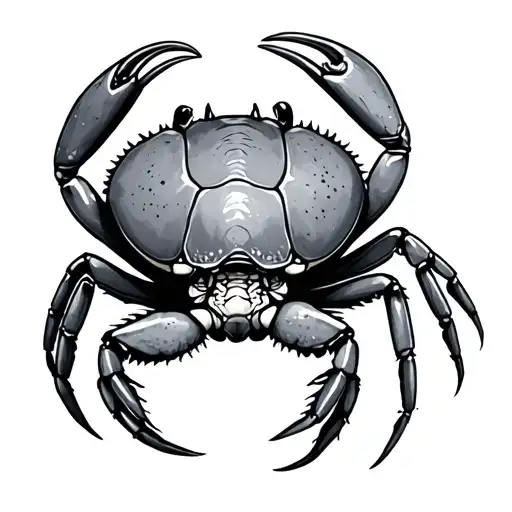 Hermit Crab tattoo design idea
