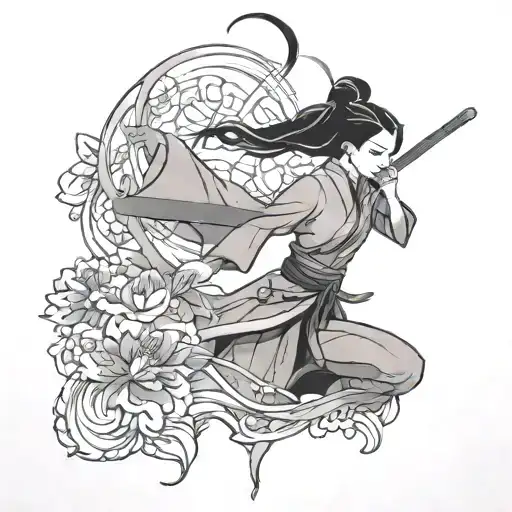 Mulan tattoo design idea