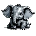 Dumbo tattoo design idea